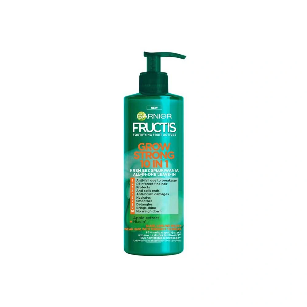 0063977_-fructis-grow-strong-garnier ماسک مو 10 کاره گارنییر مدل Grow Strong | تقویت و ترمیم کامل مو - تصویر 1